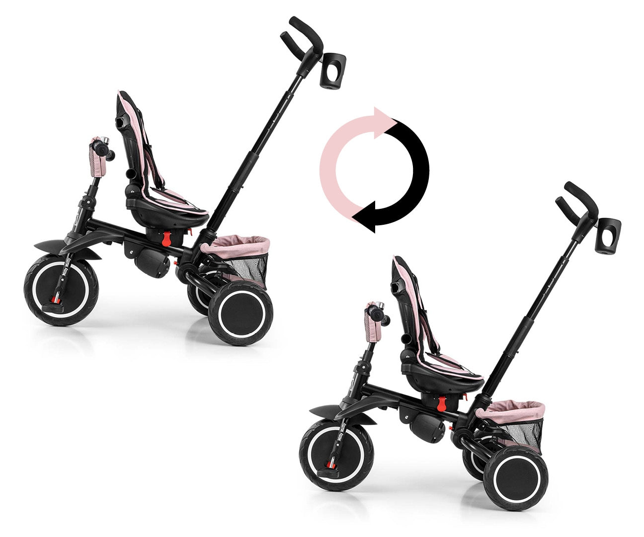 Stanley Rubber Triciclo Novo Cor-De-Rosa Milly Mally