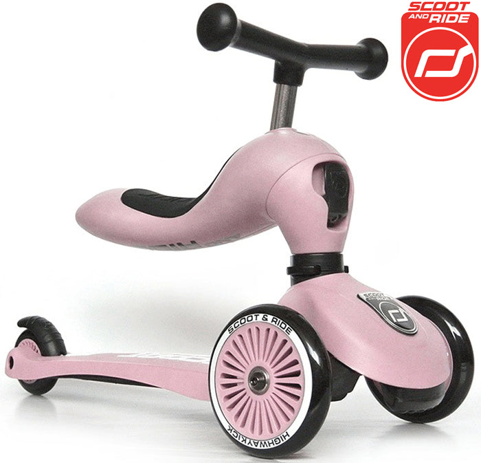 Scoot & Ride - Patinete Highwaykick One Rosa Claro