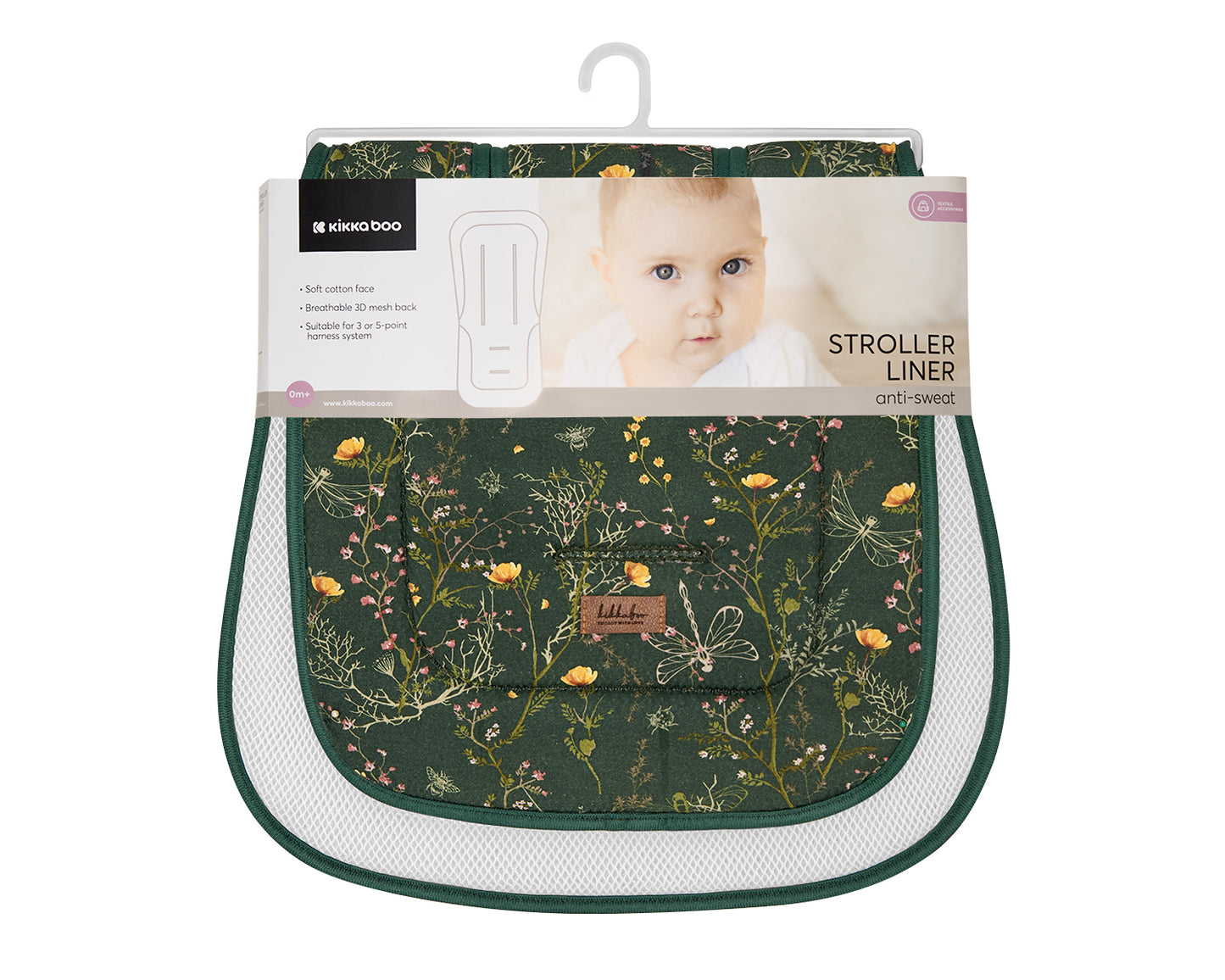Capa Protetora para carrinho Secret Garden Green