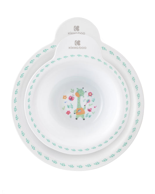 Conjunto de taça e prato Music Fest