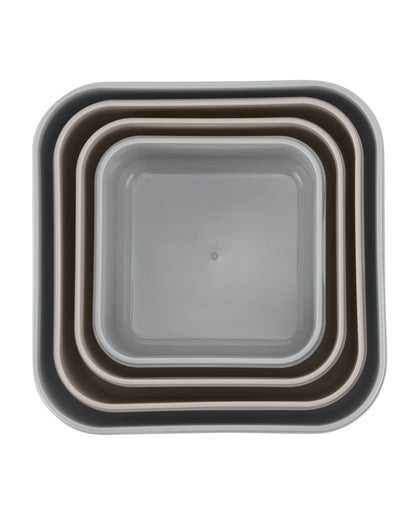 Lancheiras PP 4 unidades Kitty Cat Grey Kikkaboo