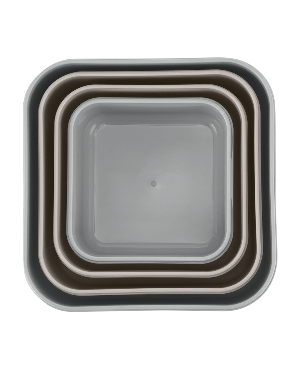 Lancheiras PP 4 unidades Kitty Cat Cinza