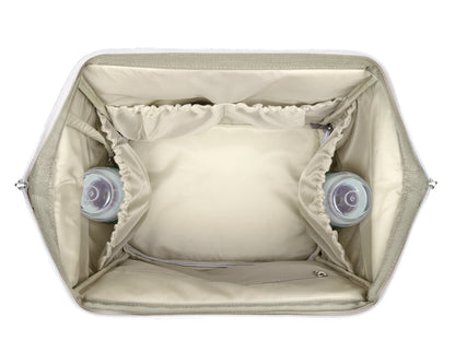 Bolsa Siena Luxe Secret Garden Mommy Verde Intenso