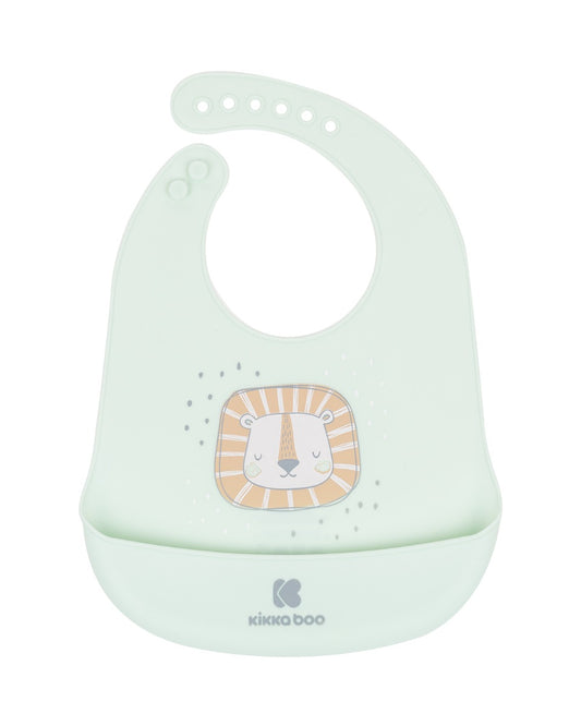 Babete de silicone Savanna Mint