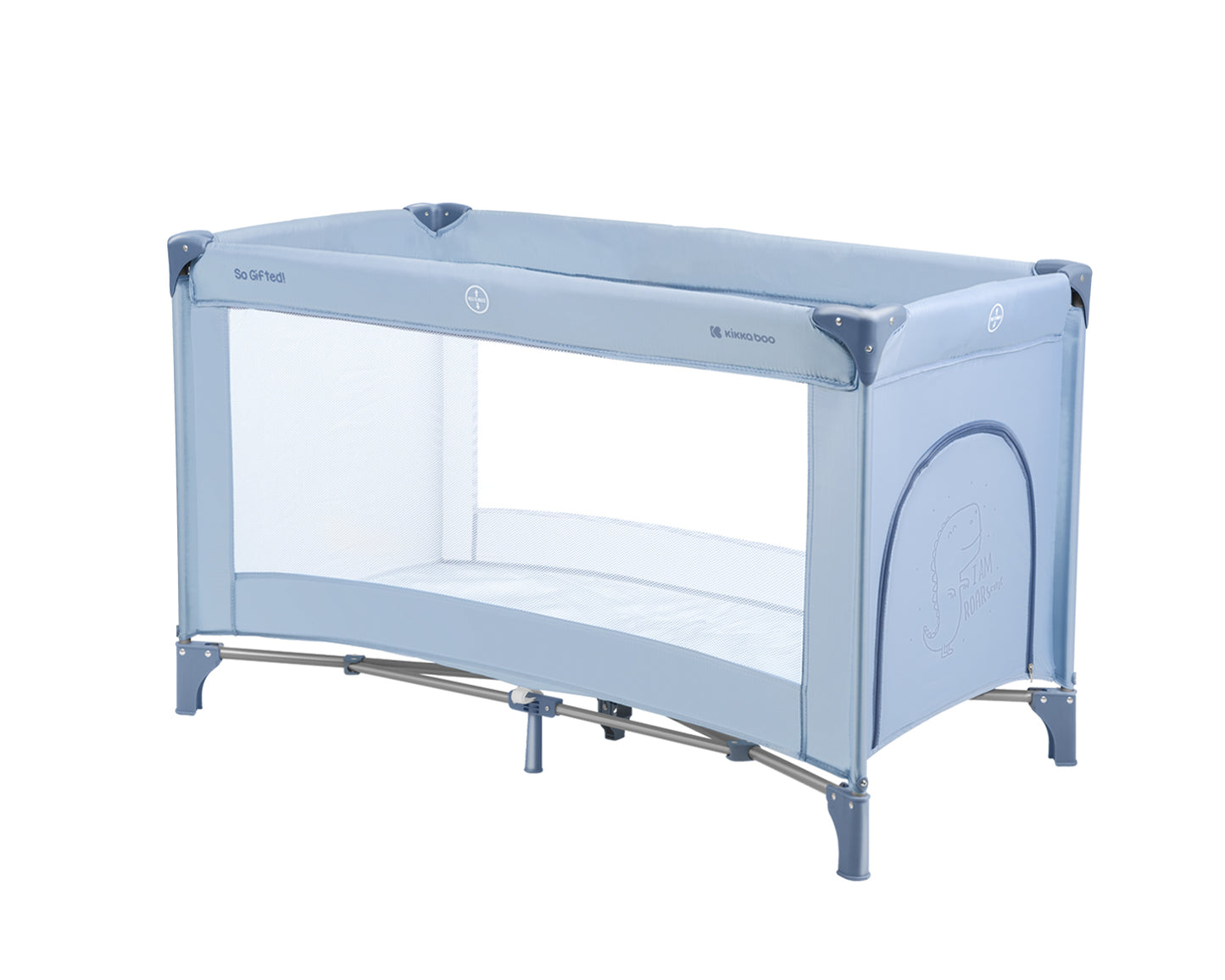 Cama de viagem azul So Gifted de 1 piso 2023