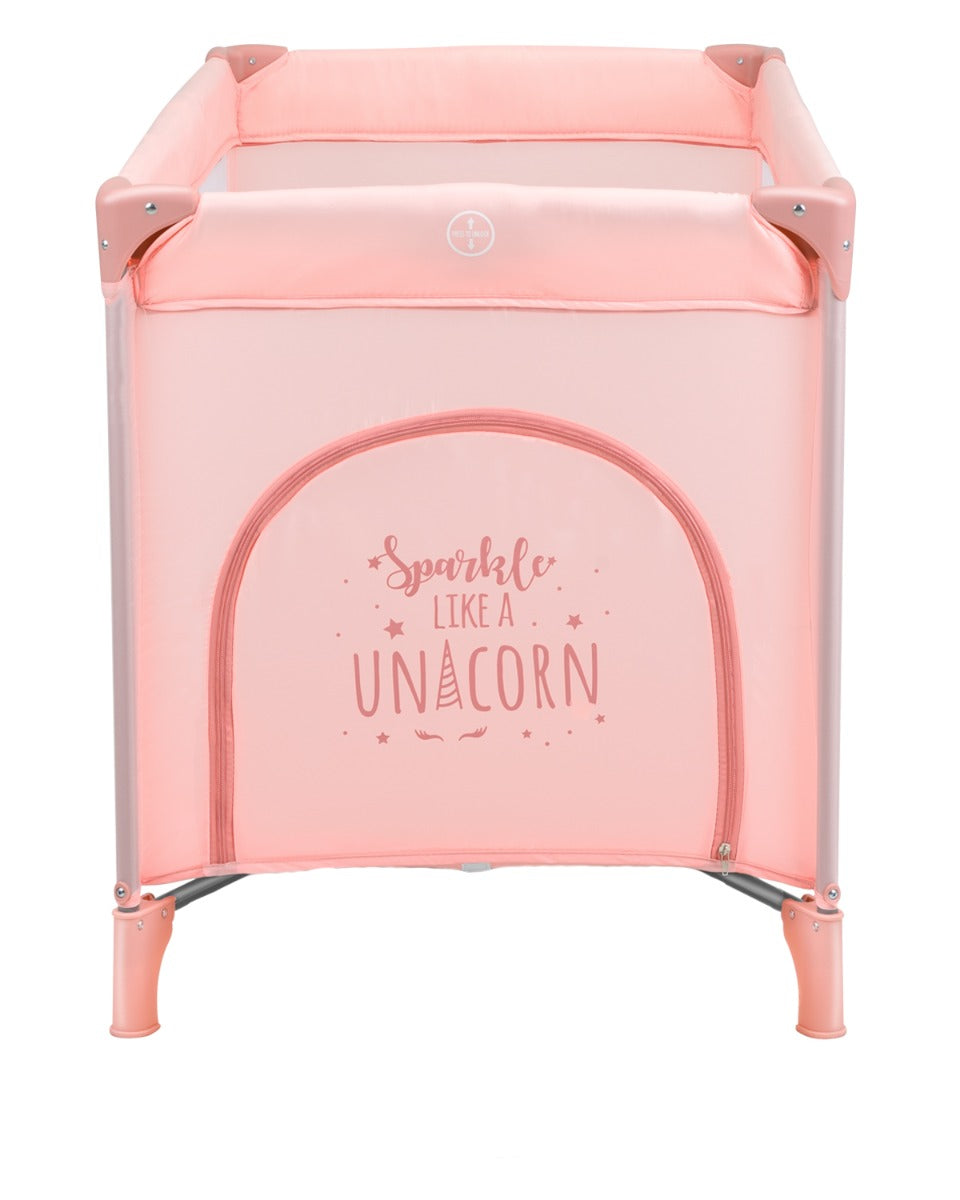 Cama de viagem rosa de 1 piso So Gifted 2023