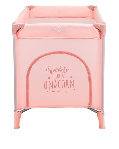 Cama de viagem rosa de 1 piso So Gifted 2023