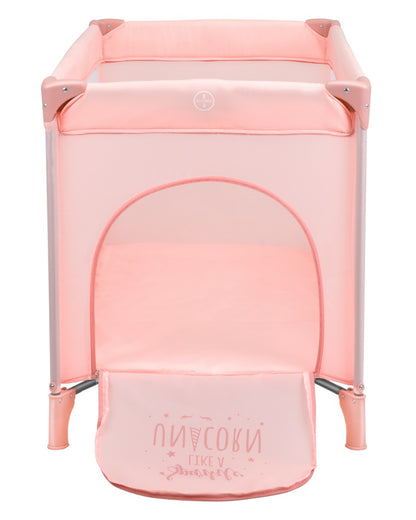 Cama de viagem rosa de 1 piso So Gifted 2023