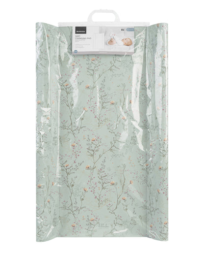Muda Fraldas Secret Garden Verde 50x80cm PVC Macio