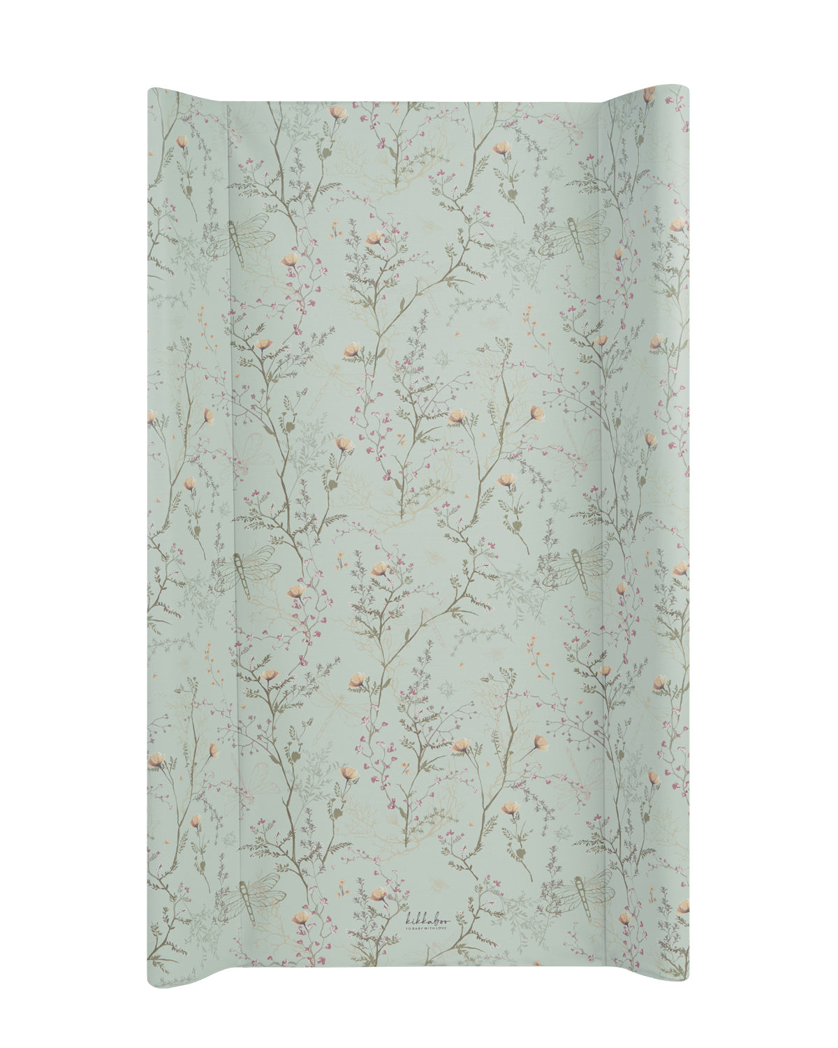 Muda Fraldas Secret Garden Verde 50x80cm PVC Macio