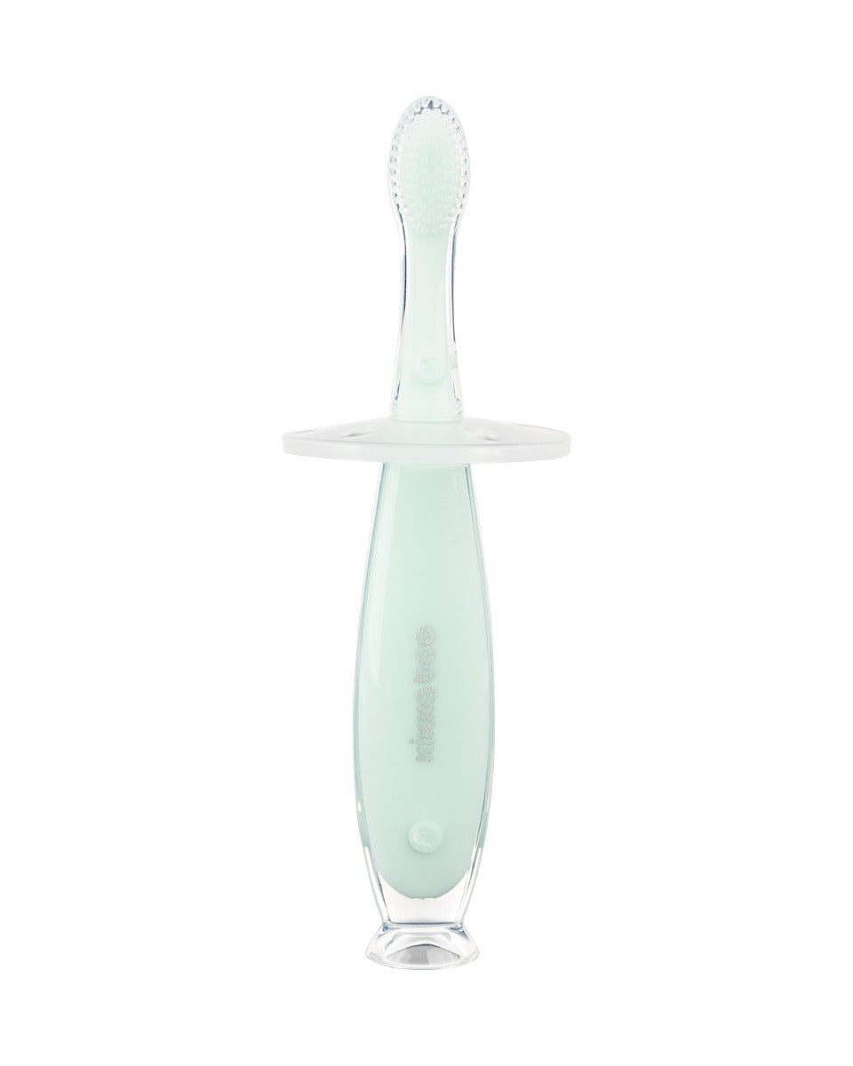 Escova de dentes em silicone com sucção Softy Mint