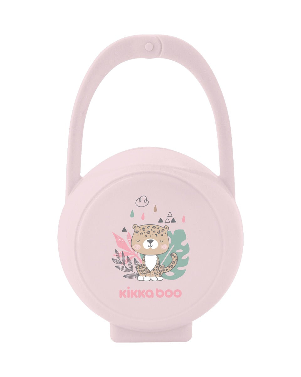 Caixa de chupetas Savanna rosa