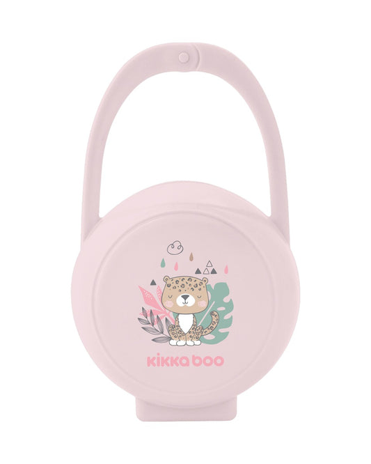 Caixa de chupetas Savanna rosa