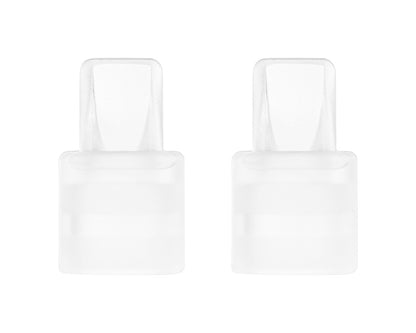 Válvula de silicone de substituição - 2 peças para bomba de extração de leite elétrica Elia Kikkaboo