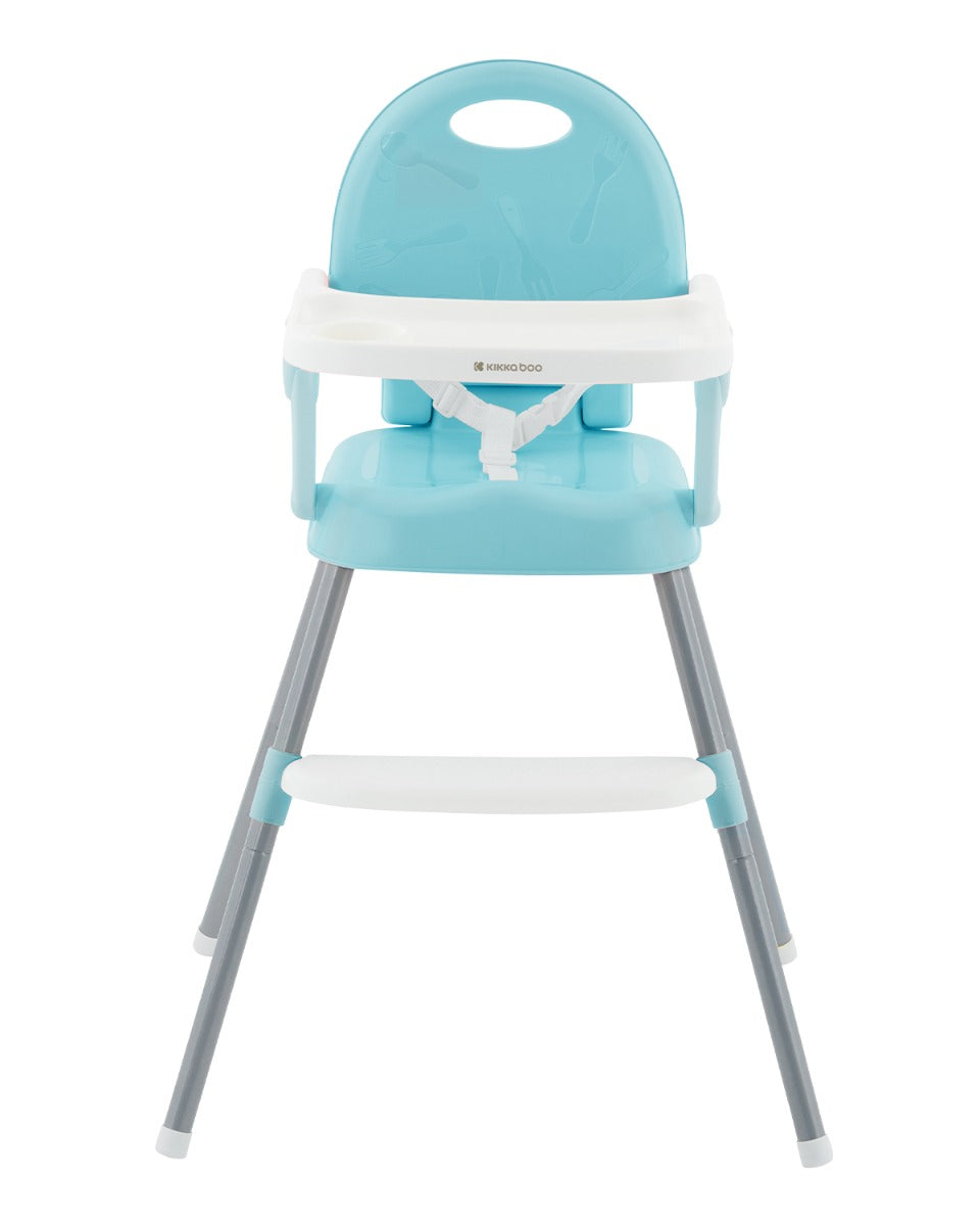 Cadeira de refeição Spoony Blue 3 em 1 Kikkaboo