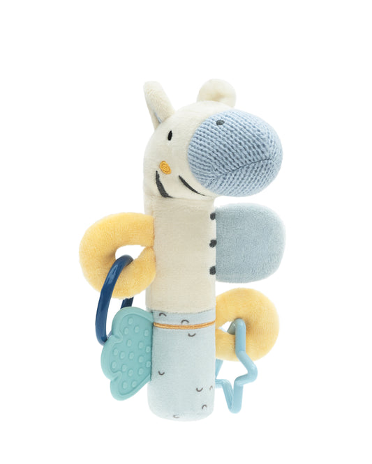 Chocalho multissensorial Stripy Friends Kikkaboo