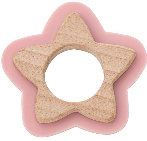 Saro - Nature toy: mordedor Estrela Rose