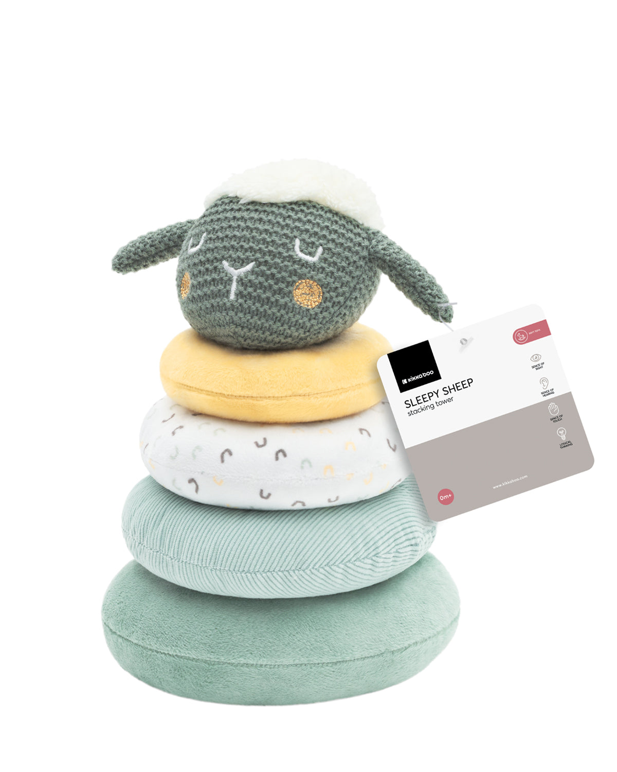 Torre de peluche empilhável Sleepy Sheep
