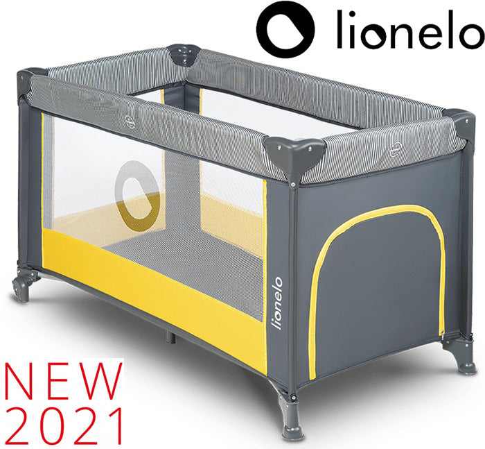 Lionelo - Cama de Viagem Stefi Yellow Lemon