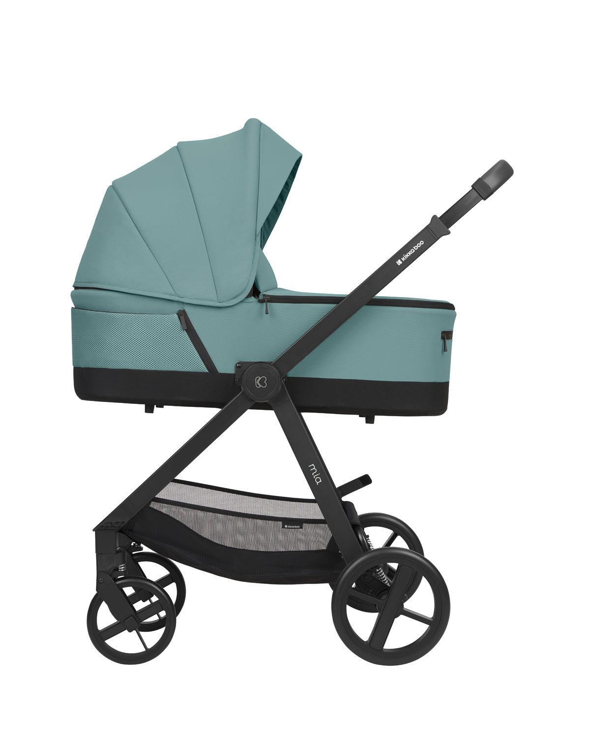 Carrinho de bebé 3 em 1 Mia Menta com alcofa