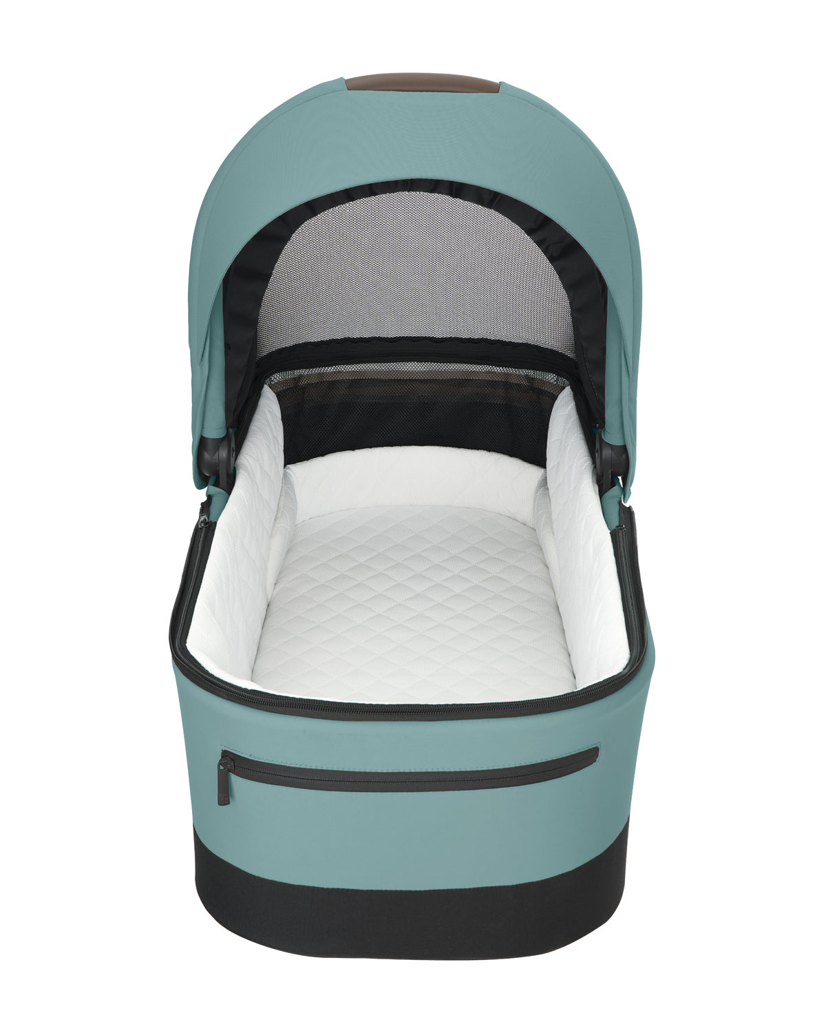 Carrinho de bebé 3 em 1 Mia Menta com alcofa