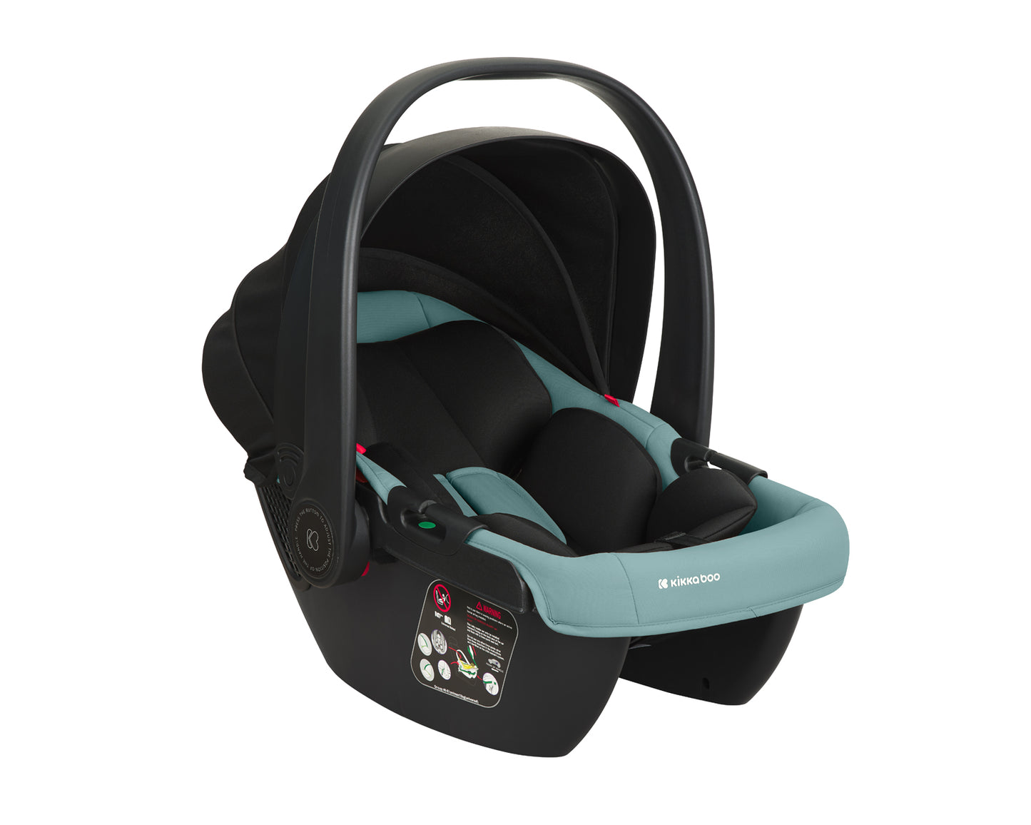 Carrinho de bebé 3 em 1 Mia Menta com alcofa