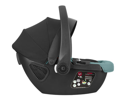 Carrinho de bebé 3 em 1 Mia Menta com alcofa