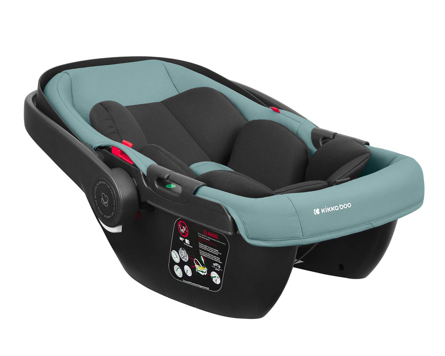 Carrinho de bebé 3 em 1 Mia Menta com alcofa