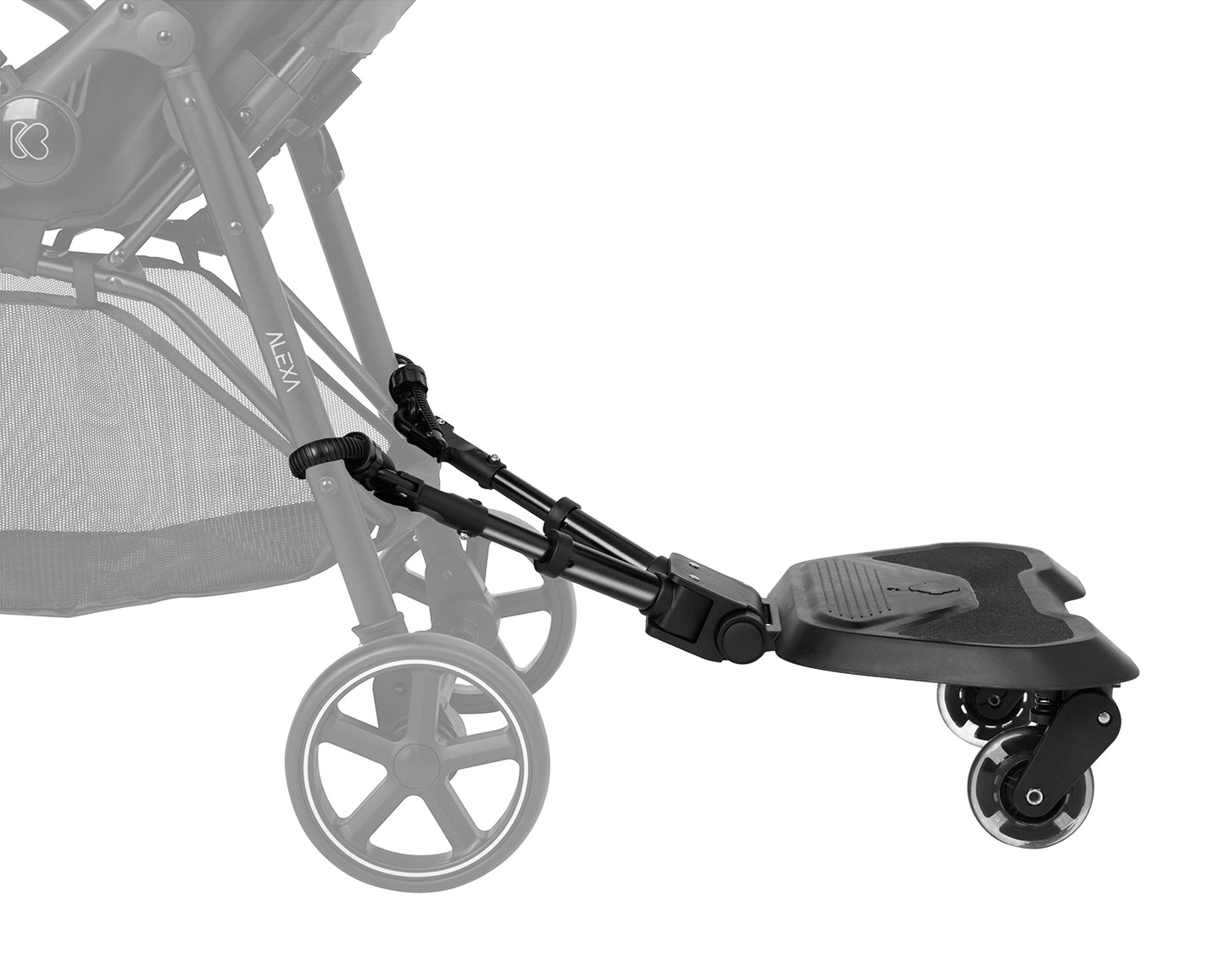 Carrinho de bebé universal para Ally Black Kikkaboo