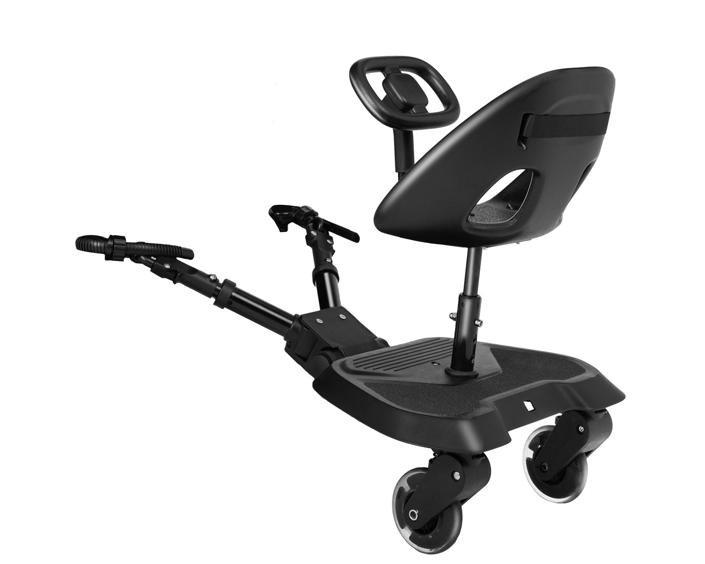 Prancha universal para carrinho de bebé Ally XL Seat, Black Kikkaboo