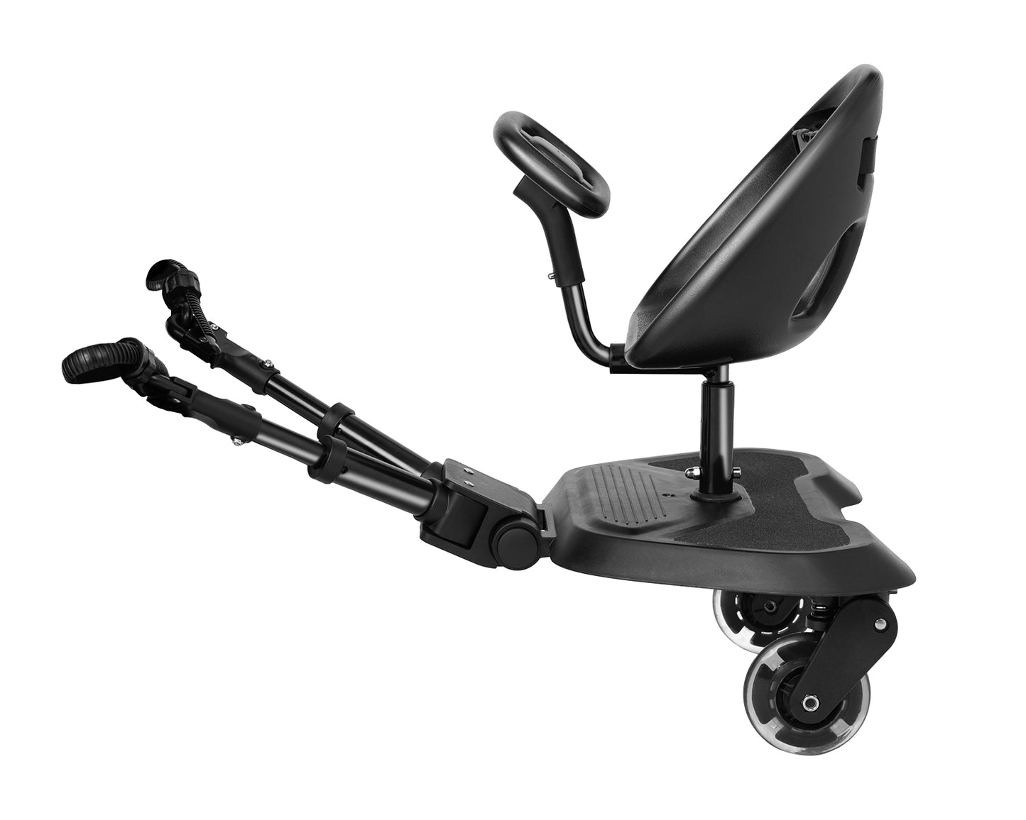 Prancha universal para carrinho de bebé Ally XL Seat, Black Kikkaboo