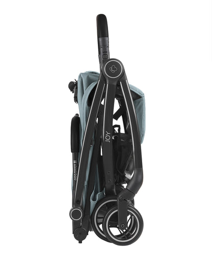 Carrinho de bebé autodobrável Joy, cor Mint/Blue Kikkaboo