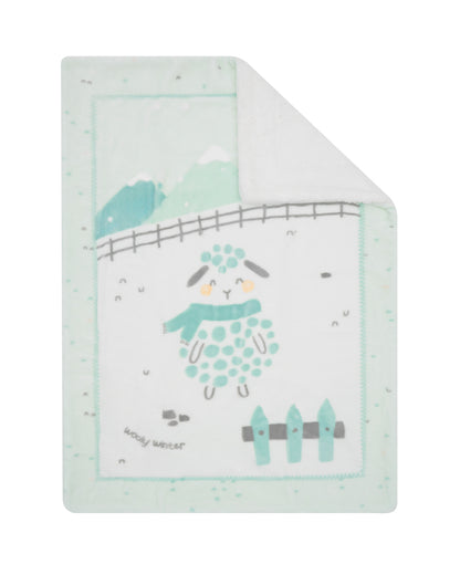 Cobertor de bebé super macio Sherpa 110/140 cm Sleepy Sheep