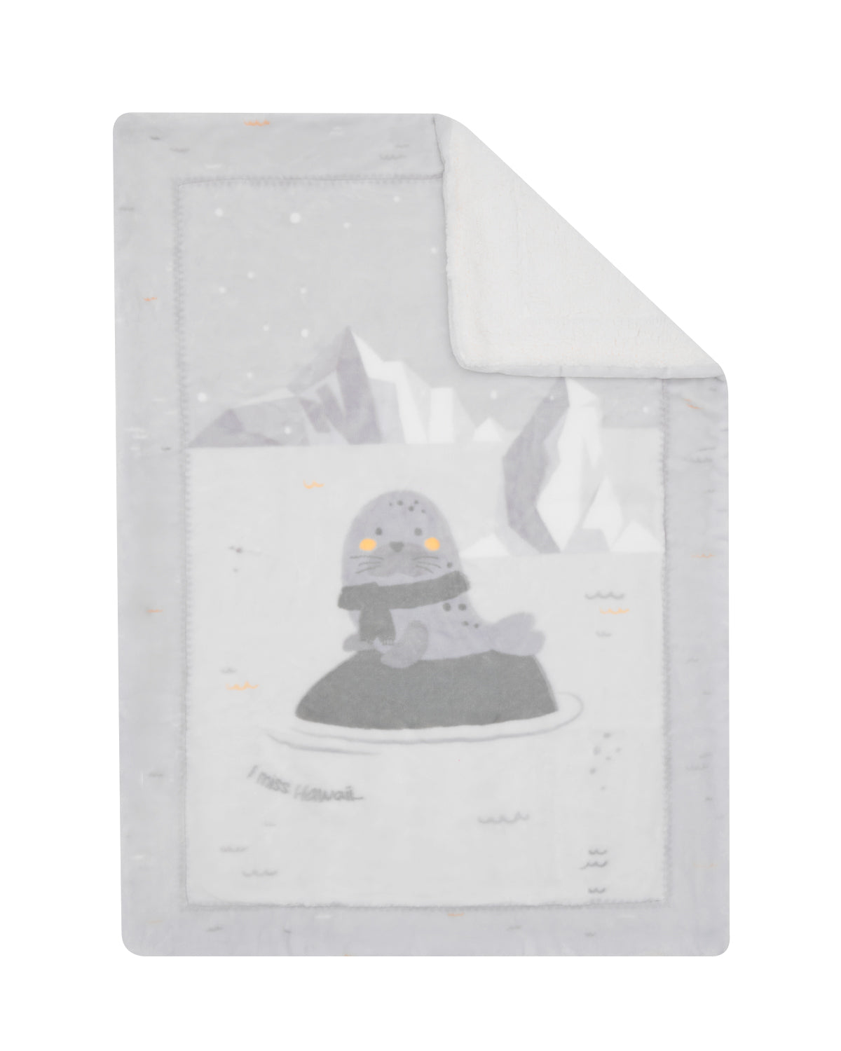 Manta para bebé Sherpa super macia 110/140 cm Seally Me