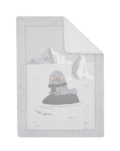 Manta para bebé Sherpa super macia 80/110 cm Seally Me