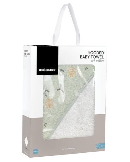 Toalha com capuz Sleepy Sheep 90/90 cm