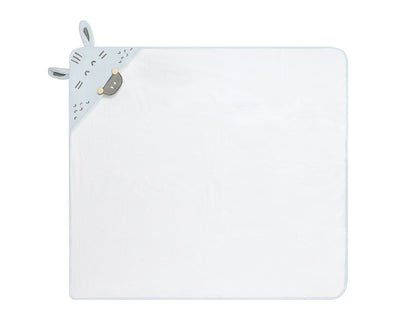 Toalha com capuz Stripy Friends 90/90 cm