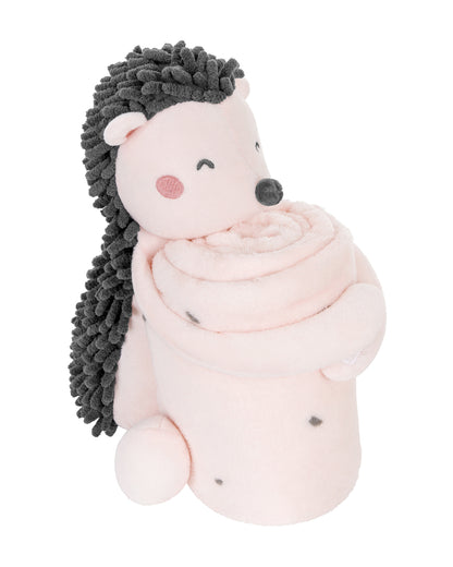 Brinquedo para bebé Hedge-hugs + manta Kikkaboo