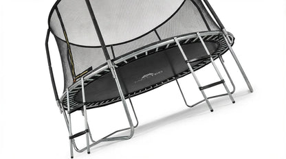 Trampolim com rede e escada 244 cm preto até 50 kg