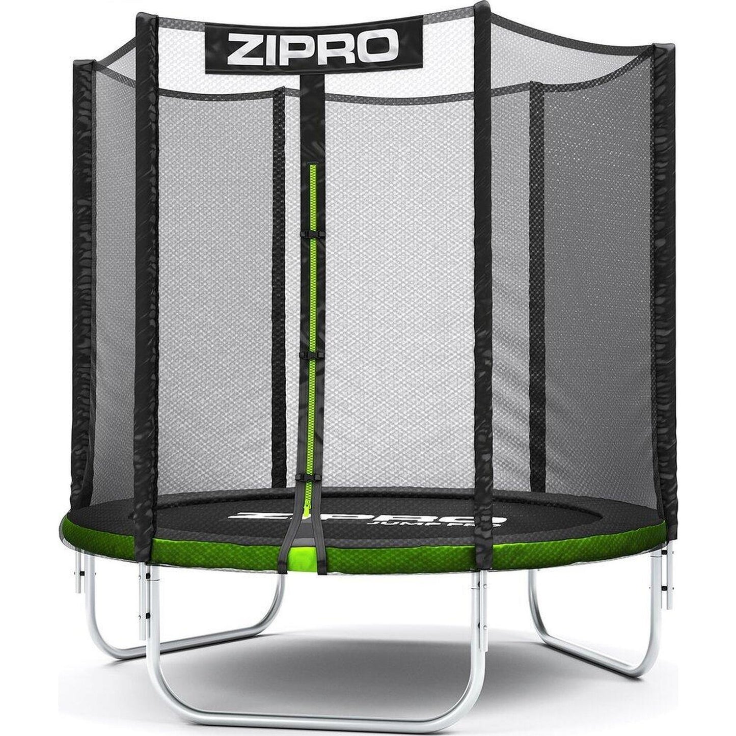 Trampolim com rede Ø140 cm até 25 kg verde