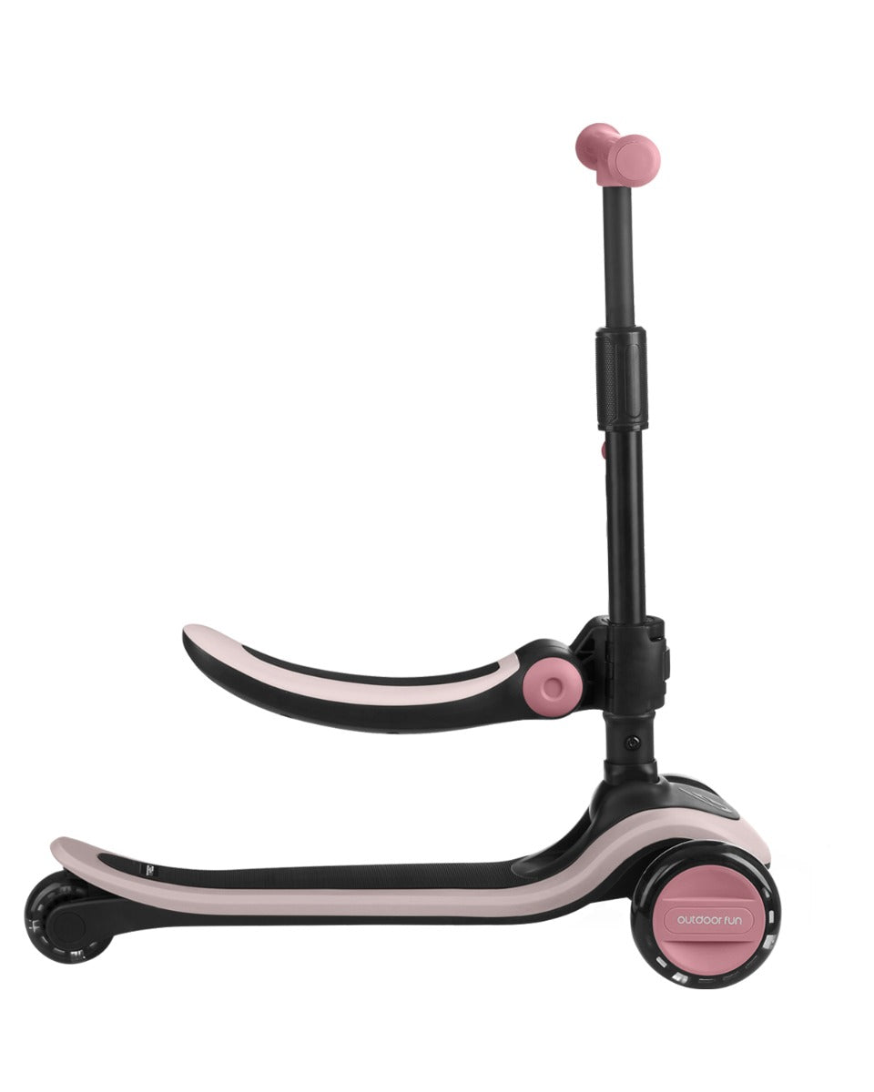 Scooter Treo 2 em 1 rosa