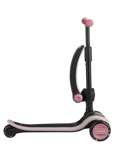 Scooter Treo 2 em 1 rosa