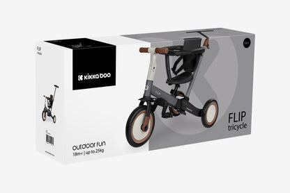 Triciclo Flip 5 em 1 Cinza