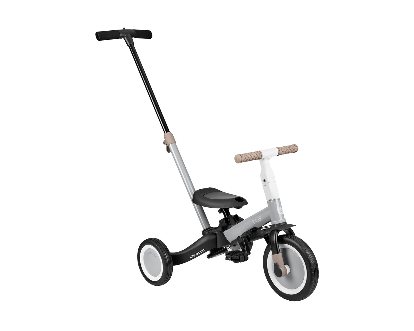 Triciclo Flip 5 em 1 Cinza