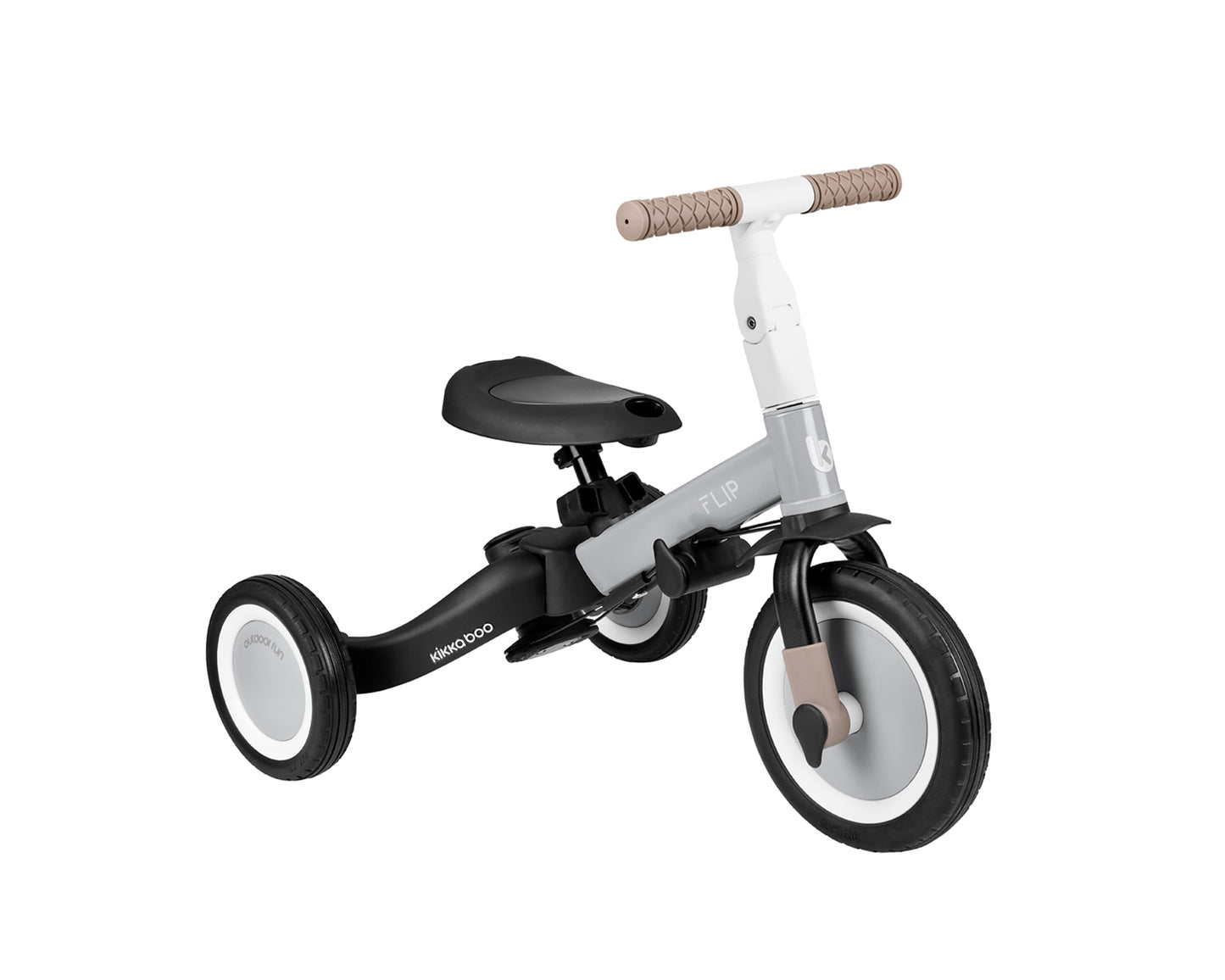 Triciclo Flip 5 em 1 Cinza