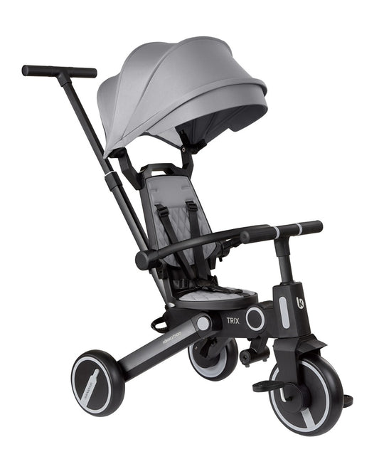 Triciclo Trix 7 em 1 Grey Kikkaboo