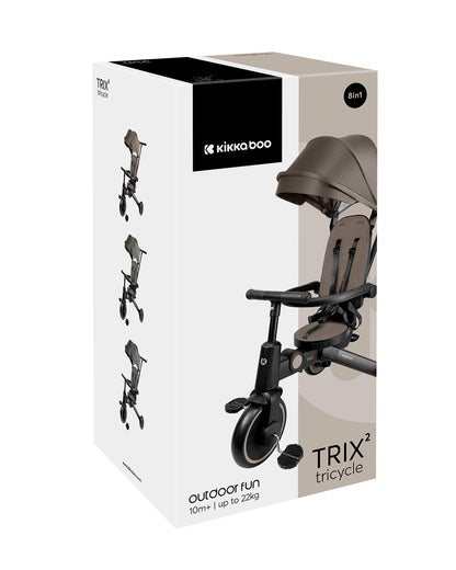 Triciclo Trix 2 Bege 8 em 1