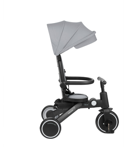 Triciclo Trix 2 8 em 1 Cinza