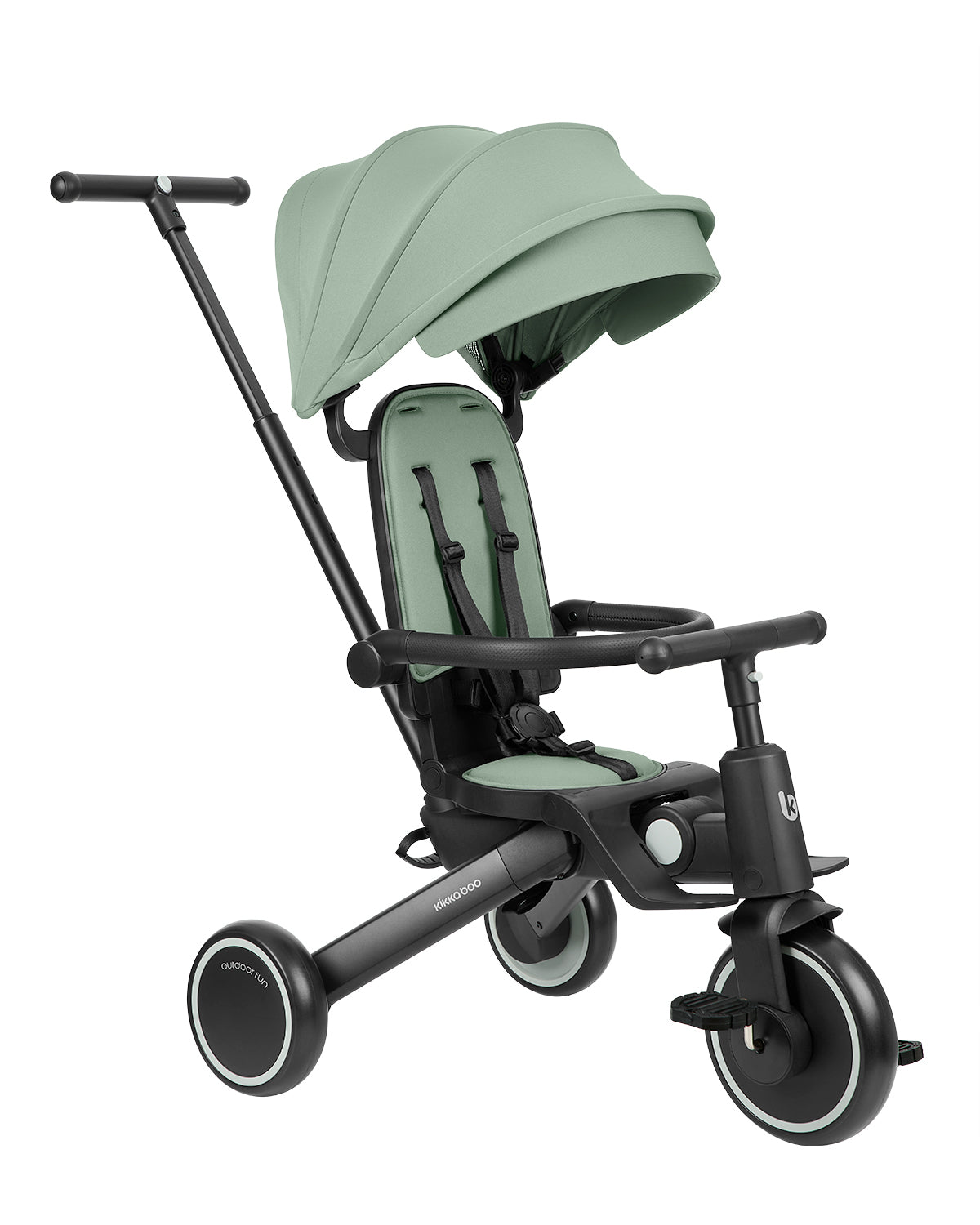 Triciclo Trix 2 Mint 8 em 1 Kikkaboo