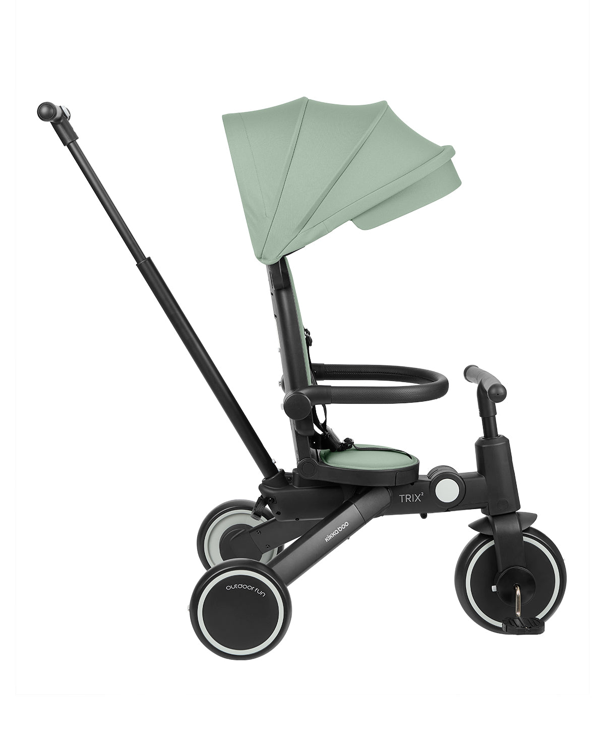 Triciclo Trix 2 Mint 8 em 1 Kikkaboo